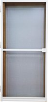 PALMAT® AntiBug vliegengordijn voor deuren - Magnetisch - 100 x 210 cm - wit