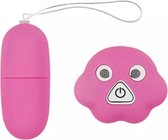Kitty Purrr- Remote Egg - 10 Function - Small - Pocket Size - Vibrating - Portable - Pleasure Ei