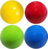 Premium Kwaliteit Sticky Balls Fidget / Klevende Ballen / Plafondballen | Tik Tok Trend | Sticky Wall Balls | Anti Stress Ballen - 4 Stuks