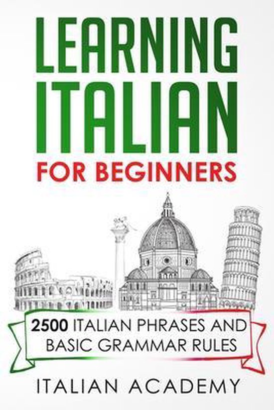 Learning Italian for Beginners - cover