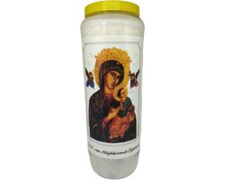 OLV Altijddurende bijstand - Noveenkaars - 9 dagen brander (5 stuks)