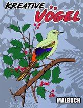 Kreative Voegel Malbuch