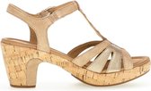 Gabor 62.734.34 - dames sandaal - beige - maat 42