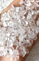 Bergkristal Oplaadmix - 100 gram - Trommelsteentjes - Reinigingsset - Edelstenen - 9-12 mm - ParaTotaal