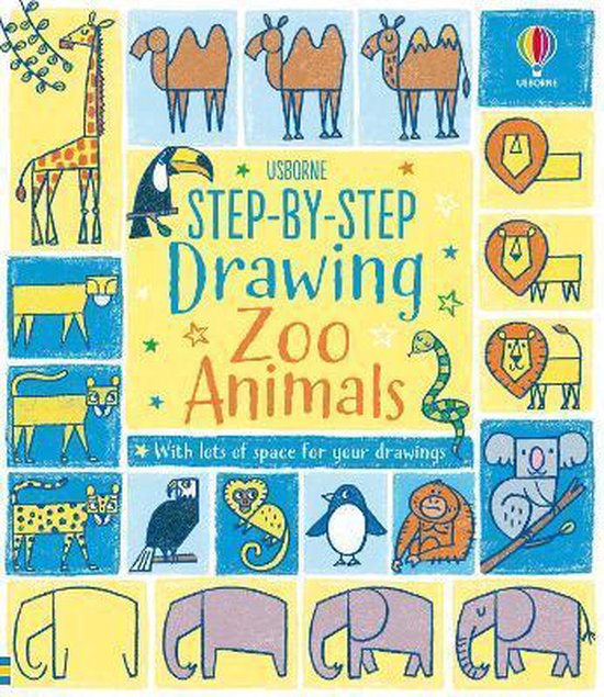 StepbyStep Drawing Stepbystep Drawing Zoo Animals, Fiona Watt