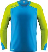 Uhlsport Tower Keepershirt Blauw-Fluor Geel Maat 2XL