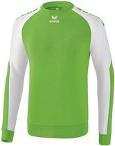 Erima Essential 5-C Sweatshirt Kind Green-Wit Maat 164