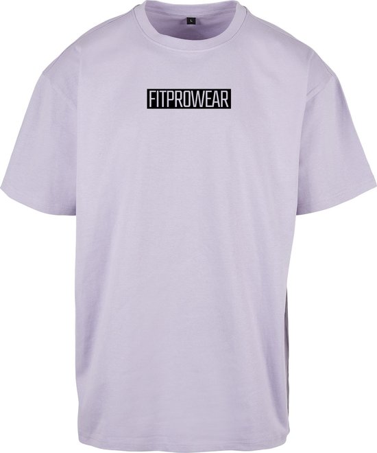 FitProWear Oversized Casual T-Shirt - Lila - Maat M - Casual T-Shirt - Oversized Shirt - Wijd Shirt - Lila Shirt - Zomershirt - Sportshirt - Shirt Casual - Shirt Oversized - T-Shirt