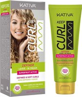 Kruldefiniërende Crème Kativa Keep Curl (200 ml)