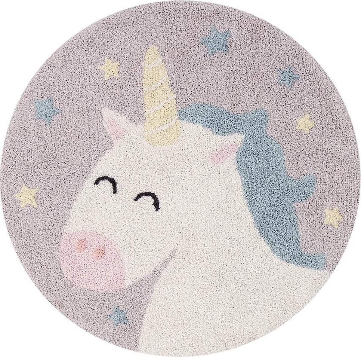 Lorena Canals - Wasbaar Vloerkleed - Believe in Yourself - Ø 100 cm