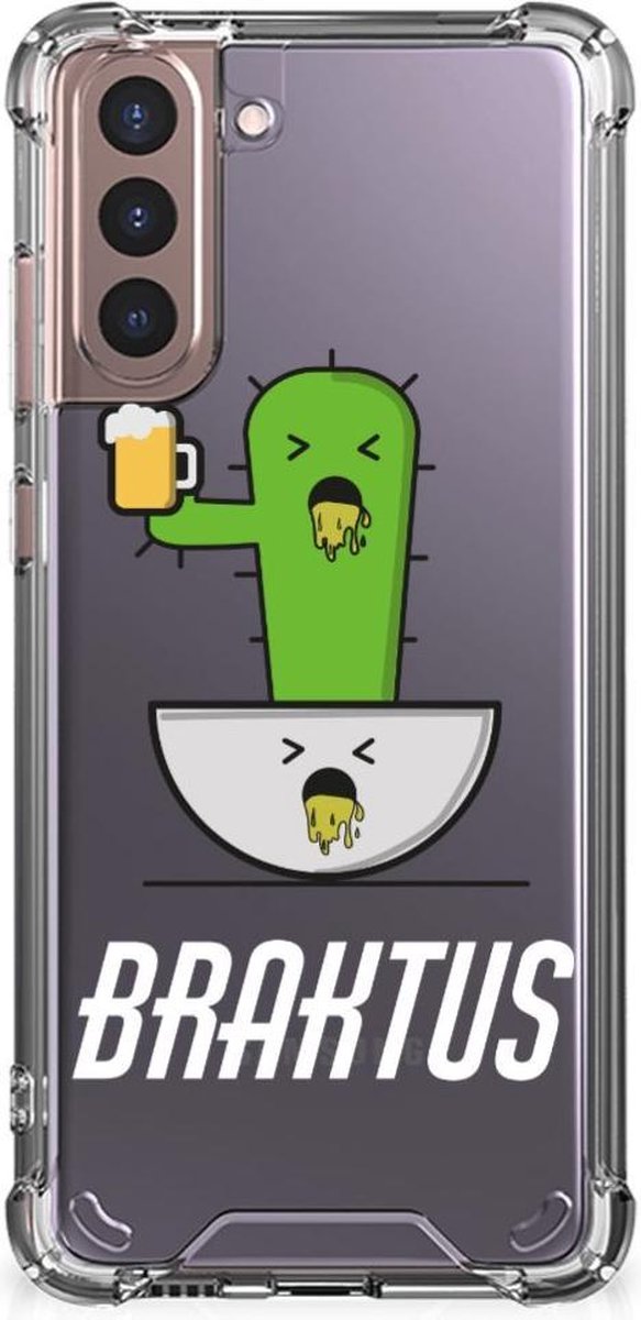Samsung Galaxy S21 Plus Stevig Bumper Hoesje Braktus