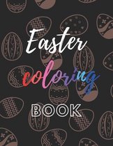 Easter coloring book: a 55pages 8.5"x11" book for coloring Easter bunnies (kids coloring book)