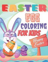 Easter Egg Coloring for kids: Toddlers & Preschool Fun Easter Coloring Pages, Let your kids Enjoy coloring easter eggs and you can cut and paste it