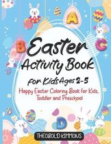Easter Activity book for Kids Ages 2-5
