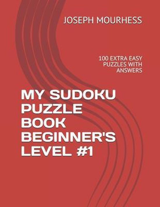 My Sudoku Puzzle Book Beginner's Level #1 - cover