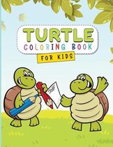 Turtle Coloring Book for Kids