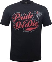 Pride or Die T-shirt No-Rules Black Vechtsportkleding Kies uw maat: S