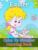 Easter Color By Number Coloring Book