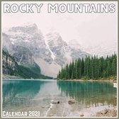 Rocky Mountains Calendar 2021