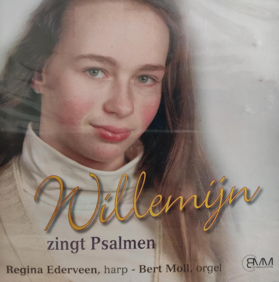 Willemijn - Zingt Psalmen / Regina Ederveen harp - Bert Moll orgel / CD - Willemijn Urk - Christelijk - Jeugd - Solozang - Psalmen - Zang - Gewijd - Nederlandstalig - Willemijn