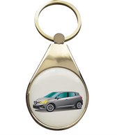 sleutelhanger - RVS - Renault Clio - 7