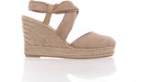 CASTELLER beige suède espadrille - maat 37