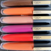 L'Oréal Paris Rouge Signature Lippenstift (BOX 6 STUKS)