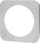 Afdekraam - Igan Jura - 1-voudig - Rond - Aluminium - Zilver