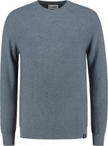 Blueloop Originals Sweater Weekend Heren Wol/denim Blauw Maat L
