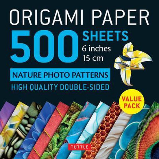 Origami Paper 500 Sheets Japanese Washi Patterns 6 (15 CM