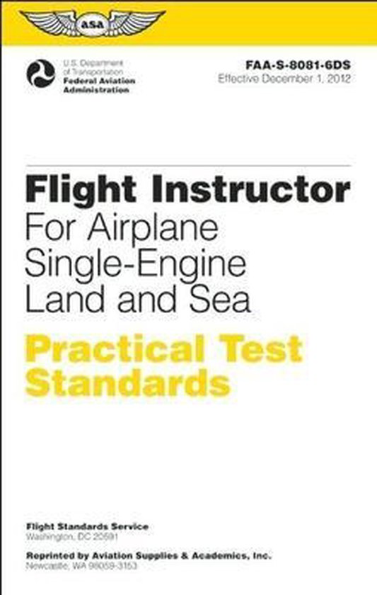 Flight Instructor Practical Test Standards for Airplane June 2012 ...