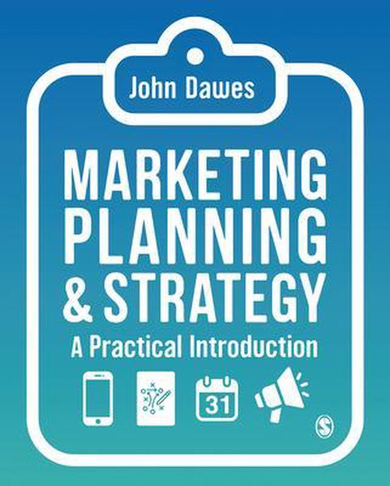 Boek cover Marketing Planning & Strategy van Dawes, John (Paperback)