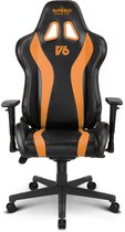 Speedseats Carbon series - bureaustoel - zwart/oranje
