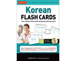 Omslag van Korean Flash Cards Kit