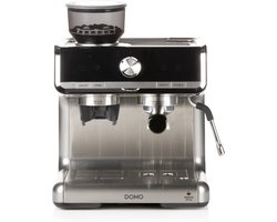 DOMO DO720K - Espressomachine met bonenmaler