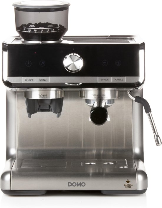 Domo DO720K - Espressomachine met bonenmaler