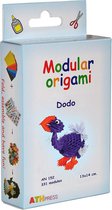 Kit voor het samenstellen van modulaire origami Dodo.
