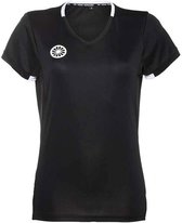 The Indian Maharadja Tech Shirt  Sportshirt - Maat XS  - Vrouwen - zwart/wit