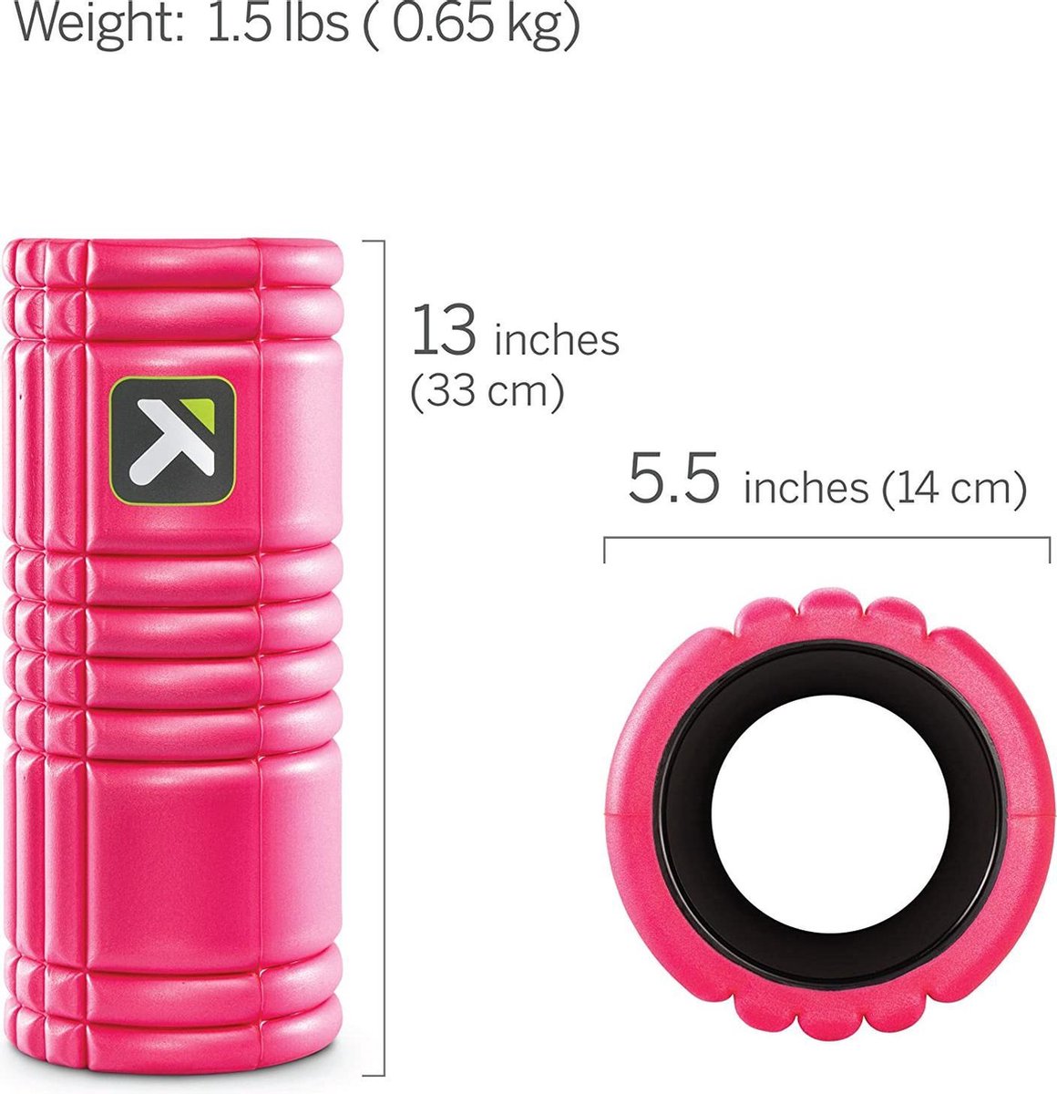 TriggerPoint - The Grid 1.0 Foam Roller - Roze thumbnail 4