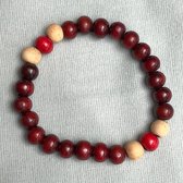 Wellness-House | Mantra Beads Red | Mantra | Meditatie | Zen Armband | Zen Sieraden | Zen Cadeau
