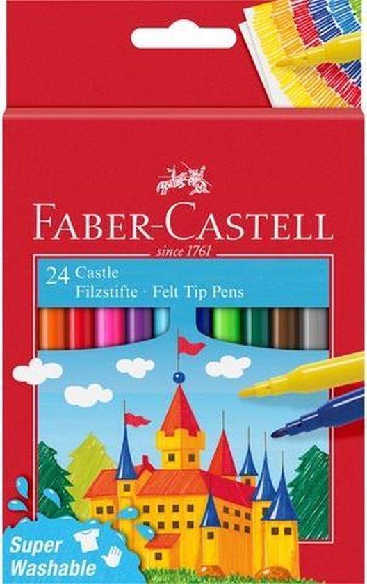 Faber-Castell viltstiften - 24 stuks - FC-554202