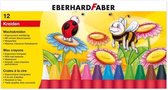 waskrijt Eberhard Faber driekantig watervast etui à 12 stuks EF-524010