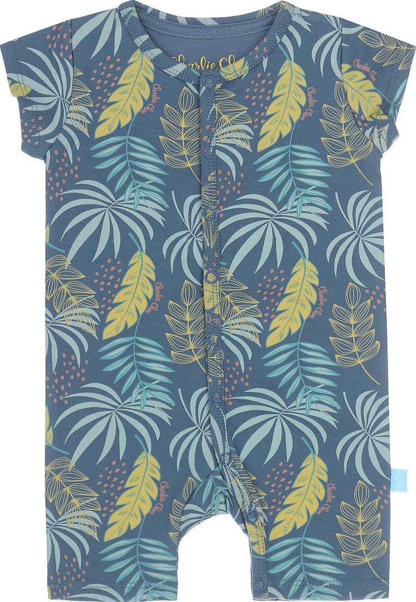 Charlie Choe Pyjama Jumpsuit Leaves - Maat 50