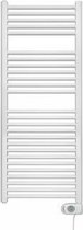 Zehnder Aura e electrische radiator 1226x500 cm., wit ral 9016