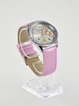 Horloge Hello Kitty roze + extra batterij + doosje