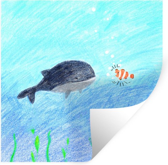 Icelsa 1 Set De 3 Feuilles Algues Stickers Muraux Autocollant Mural