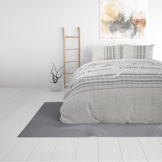 Sleeptime Recidence - Dekbedovertrekset - Tweepersoons - 200x200/220 + 2 kussenslopen 60x70 - Wit — afbeelding 4