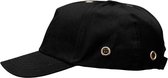 Voss-cap classic veiligheidspet, zwart 75 mm