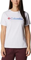 Columbia Sun Trek W Graphic Tee 1931753101, Vrouwen, Wit, T-shirt, maat: M