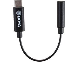 Boya Audio-adapter By-k6 Universeel Dji Osmo Pocket 3,5 Mm Zwart
